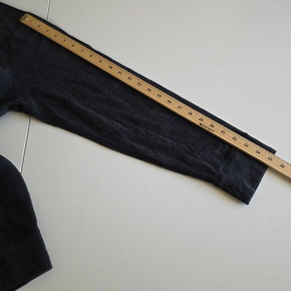 Polo Ralph Lauren Polo Sweater Mens XL Gray LS 1/4 Zip Mock Neck Classic Preppy - Picture 6 of 16